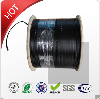 G657A ফাইবারে 2 কোর আউটডোর FTTH ফাইবার অপটিক কেবল ইন্টারনেট সংযোগ দীর্ঘ দূরত্ব যোগাযোগ