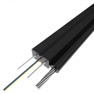 GJYXFCH আউটডোর 2core FRP ড্রপ ফাইবার অপটিক ক্যাবল FTTH ফাইবার ক্যাবল