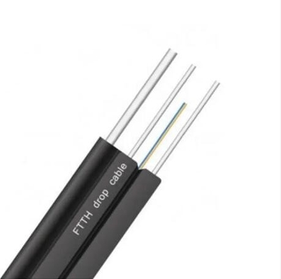 আউটডোর 1 কোর 2 কোর 4 কোর স্ব-সমর্থন G657a1 G657a2 9/125 FTTH ড্রপ ক্যাবল