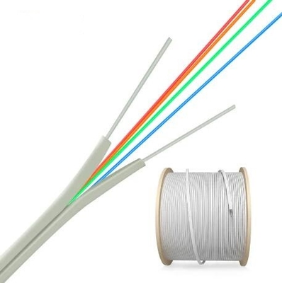 নমনীয় 2 6 কোর G657 A1 G 657a1 স্ব-সমর্থন FTTH ফাইবার অপটিক ড্রপ ক্যাবল