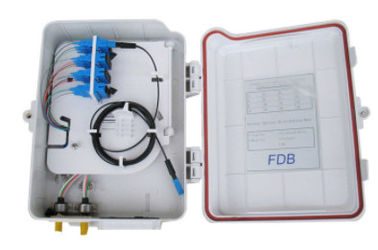 FTTH নেটওয়ার্কের জন্য ABS ফাইবার ডিস্ট্রিবিউশন বক্স সহ 16 কোর ফাইবার টার্মিনেশন বক্স
