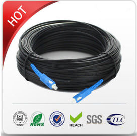 SM G657A1 G657A2 কালো/সাদা ইন্ডোর ড্রপ কেবল LSZH জ্যাকেট দীর্ঘ পরিষেবা জীবন