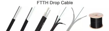 FTTH GJYXFH প্রজাপতি আকৃতির অপটিক্যাল ফাইবার কেবল সিমপ্লেক্স বো টাইপ G657A1 ড্রপ ওয়্যার ফাইবার অপটিক 2 কোর