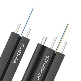 হোম নেটওয়ার্কের জন্য FTTH আউটডোর ইনডোর ড্রপ কেবল GJYXCH/GJYXFCH ফাইবার অপটিক কেবল