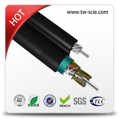 OEM 8 12 24 Core FIG8 সেল্ফ সাপোর্টিং এরিয়াল ফিগার 8 ফাইবার অপটিক কেবল(GYTC8S)