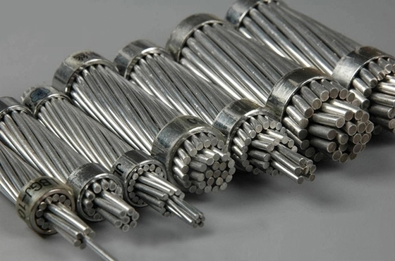 ভালো দাম AAac/acsr/aac কন্ডাক্টর 50mm2 100mm2 acsr 1/0 কন্ডাক্টর ক্যাবল